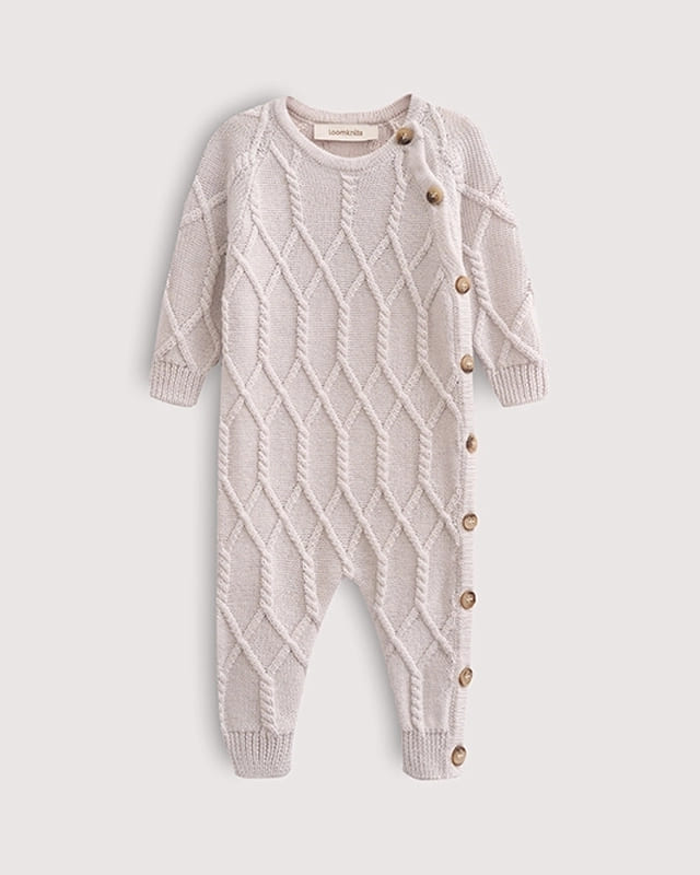 комбинезон детский кремовый