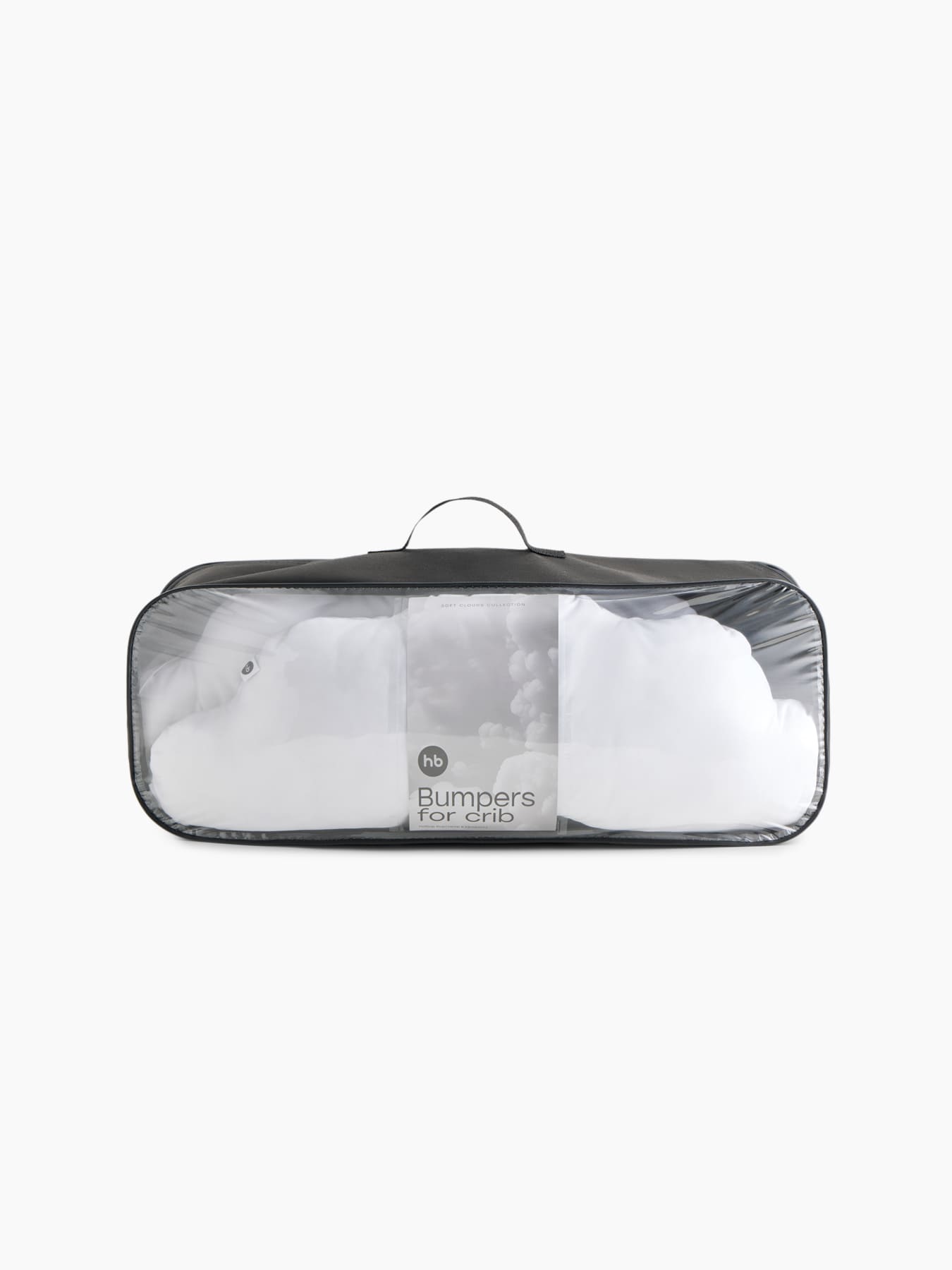 Набор бортиков на кроватку Happy Baby 3 шт. 6 белый