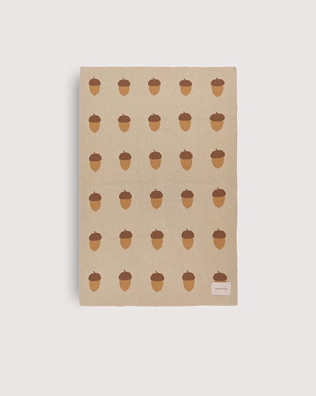 Плед детский Loomknits (80/120) желуди LW5374 2 плед детский