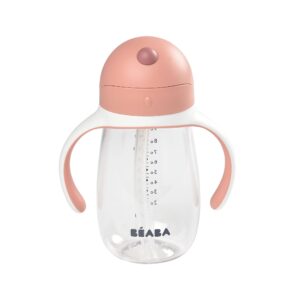 Поильник Beaba 300 ml / STRAW CUP 300 ML OLD PINK 11 поильник