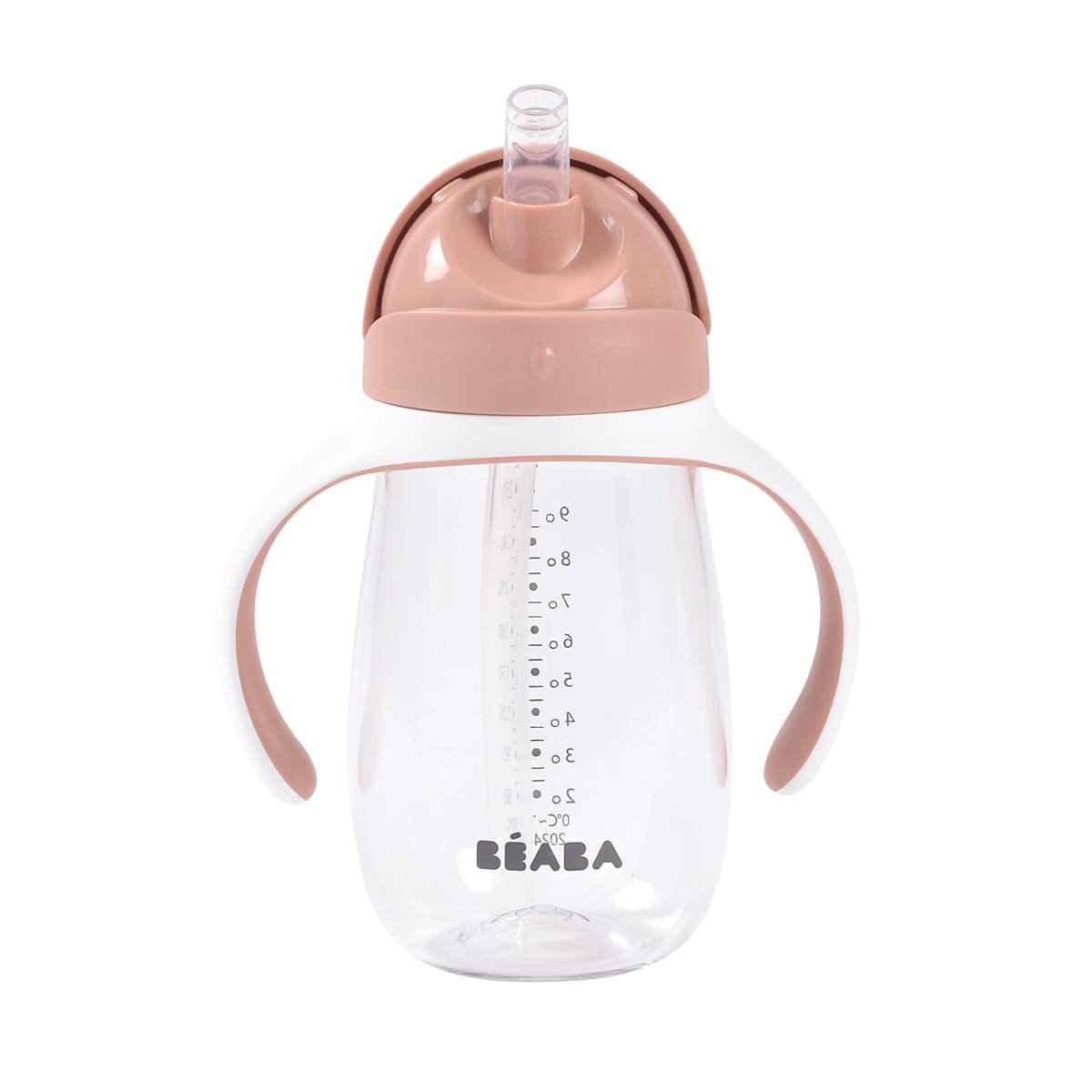 Поильник Beaba 300 ml / STRAW CUP 300 ML OLD PINK 1 beaba поильник