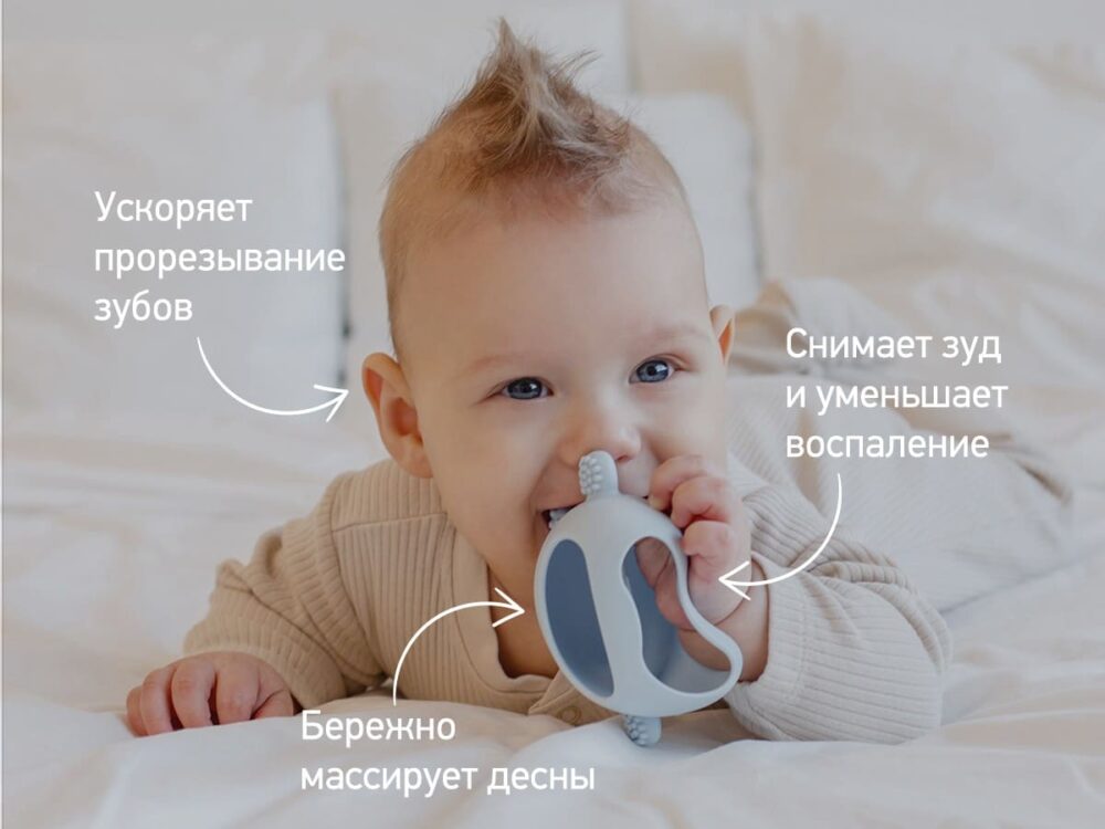 голубой