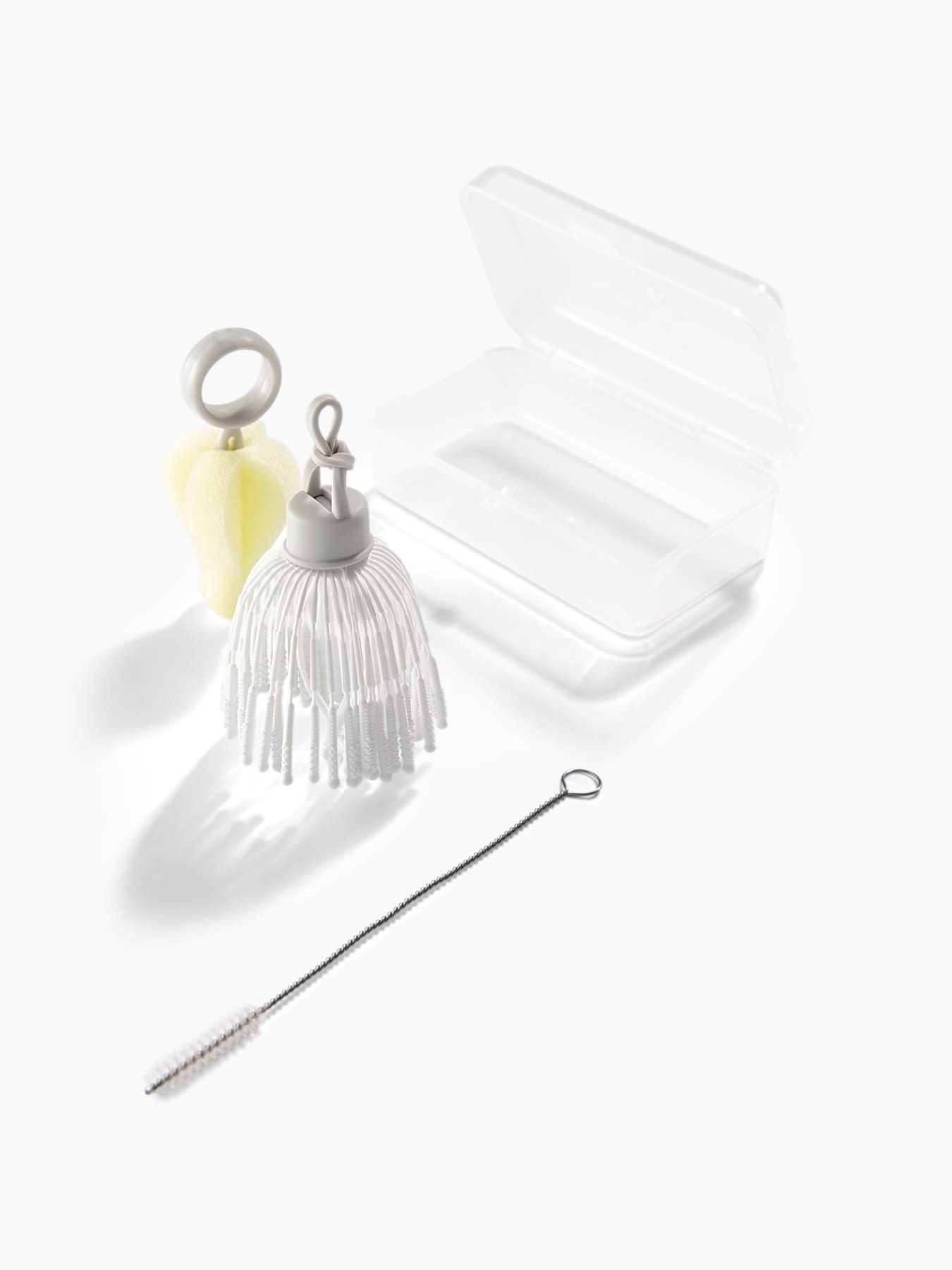 Набор щеток Happy baby для мытья бутылочек и сосок 14 набор щеток