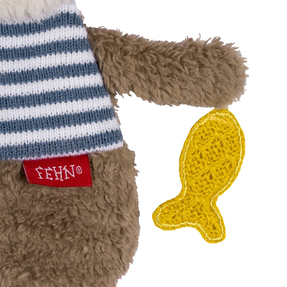 Игрушка-шуршалка FEHN Выдра Тео 4 Игрушка-шуршалка FEHN Выдра Тео 3