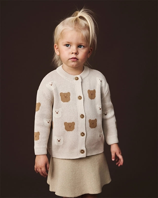 Кардиган детский Loomknits Мишки LW5206 2 Кардиган детский Loomknits Мишки LW5206