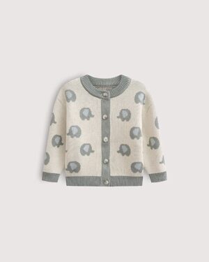 Кардиган детский Loomknits Слоники LW5269 4 кардиган слоники