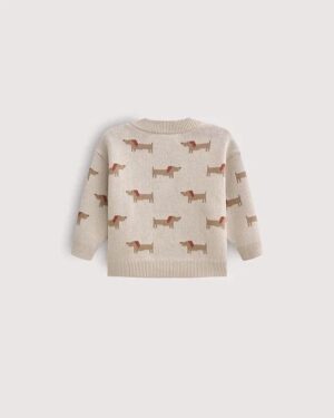 Кардиган детский Loomknits Таксы LW0157 5 кардиган такса