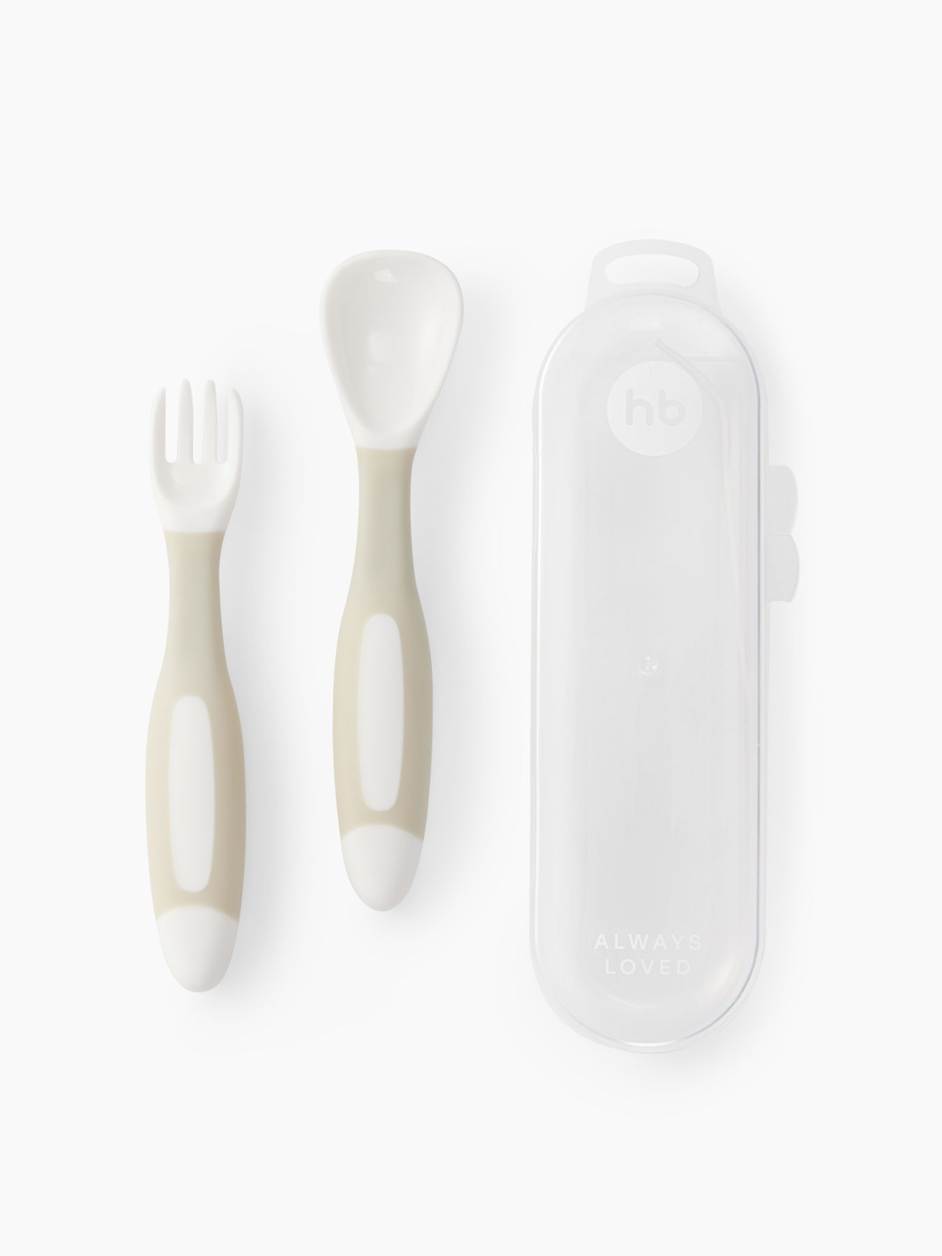 Набор Happy Baby ложка и вилка