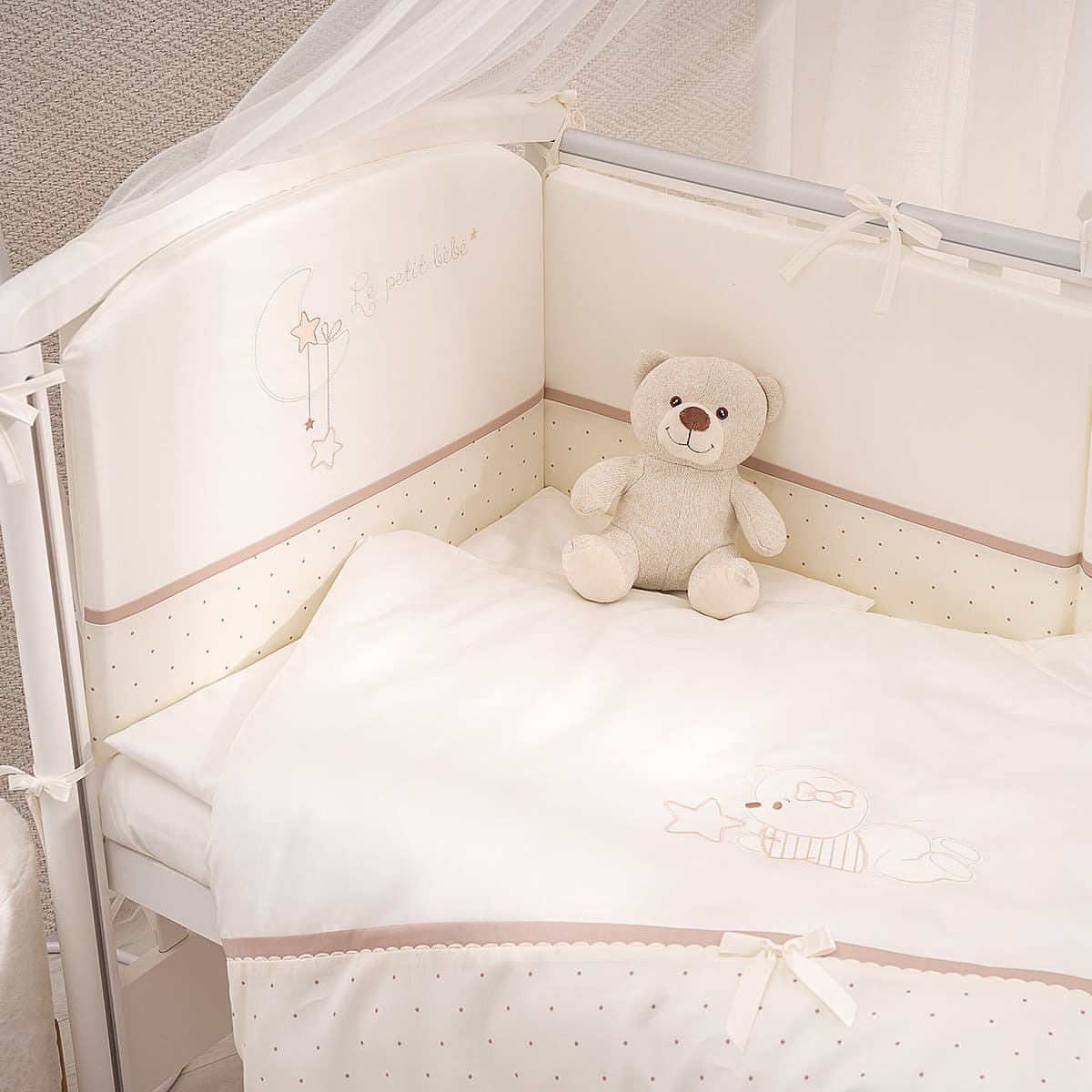 Комплект постельного белья Perina "LE PETIT BEBE" 6 предметов 7 le petit bebe