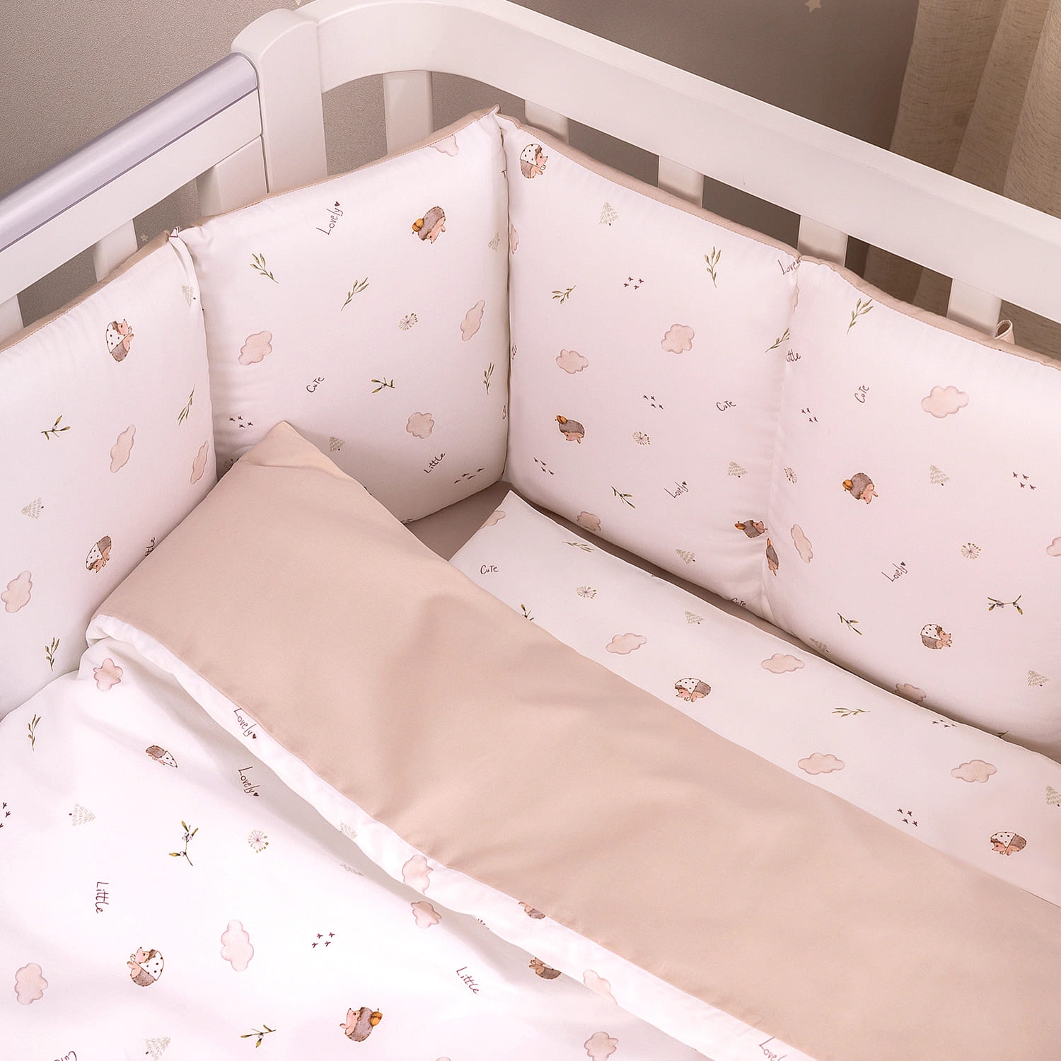 Комплект постельного белья Perina "Sleepy" 6 предметов 100х70 2 комплект постельного белья