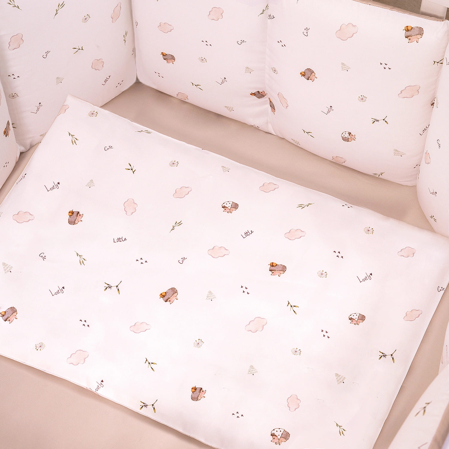 Комплект постельного белья Perina "Sleepy" 6 предметов 100х70 3 комплект постельного белья