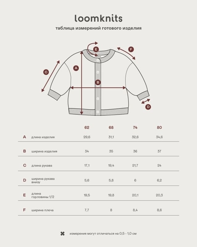 Кардиган детский Loomknits Слоники LW5269 3 кардиган слоники