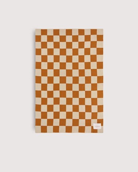 Плед детский Loomknits Клетка керамит LW5340