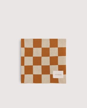 Плед детский Loomknits Клетка керамит LW5340