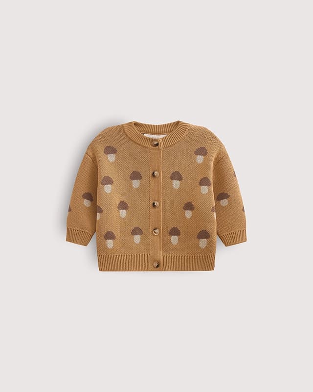 Кардиган детский Loomknits Грибочки LW5373 1 кардиган грибочки