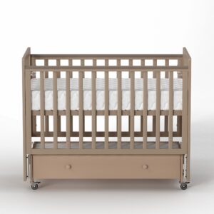 Кроватка Antemi Classic Sleep с маятником и ящиком 120*60