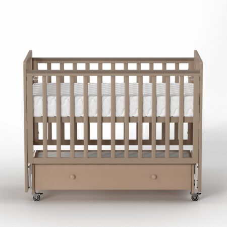 Кроватка Antemi Classic Sleep с маятником и ящиком 120*60