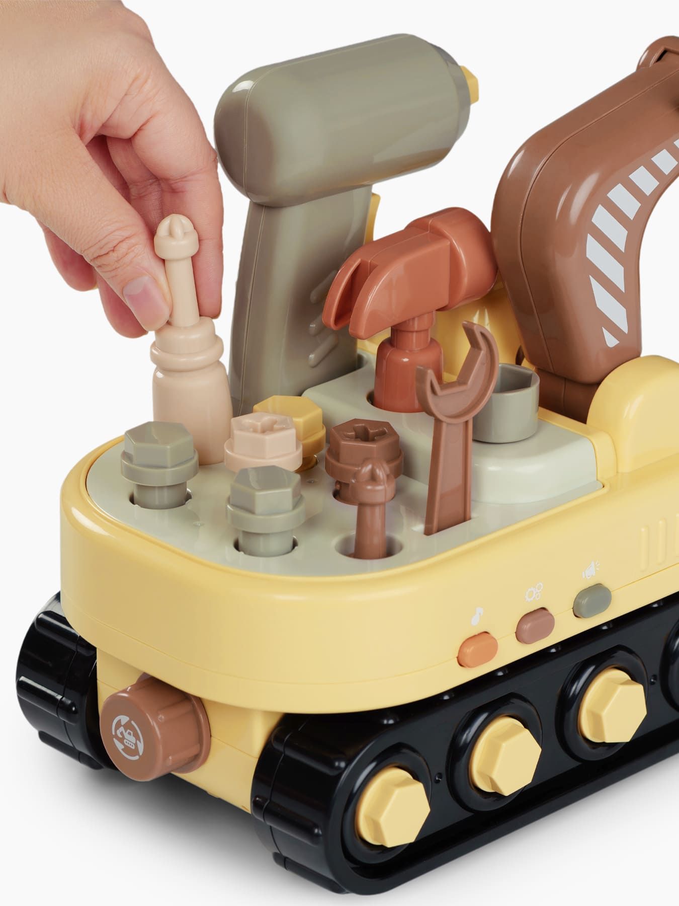 Игрушечный экскаватор-конструктор Happy Baby HAPPY DIGGER «ХЭПИ ДИГЕР»