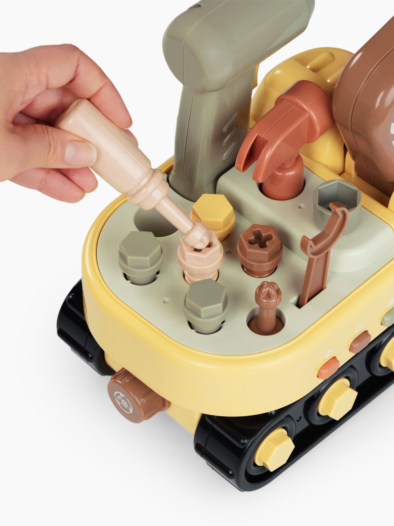 Игрушечный экскаватор-конструктор Happy Baby HAPPY DIGGER «ХЭПИ ДИГЕР»