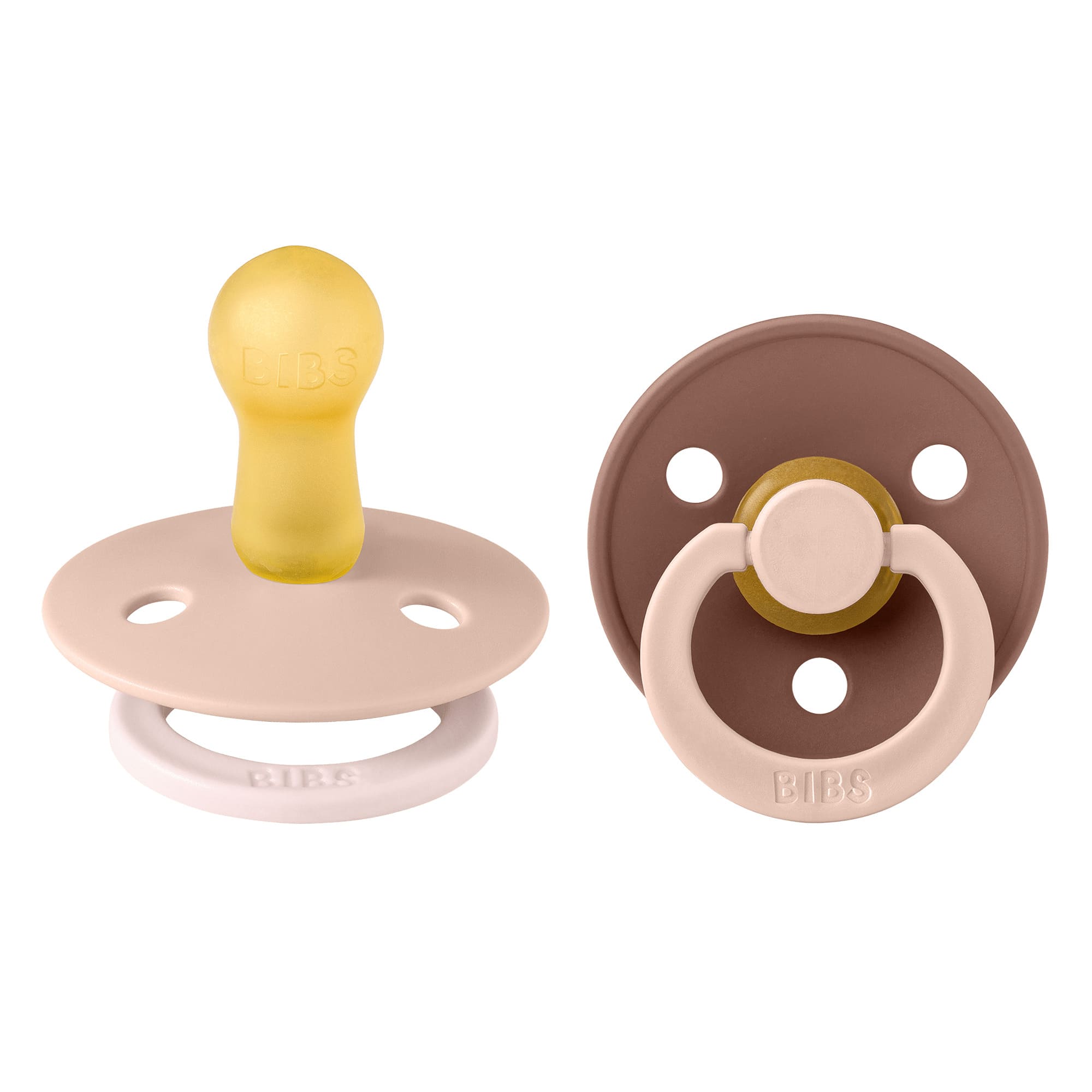 Набор пустышек латексных BIBS Studio Colour, 2 шт. - Fusion, 6+ мес. 1 Набор пустышек латексных BIBS Studio Colour, 2 шт. - Fusion, 6+ мес.