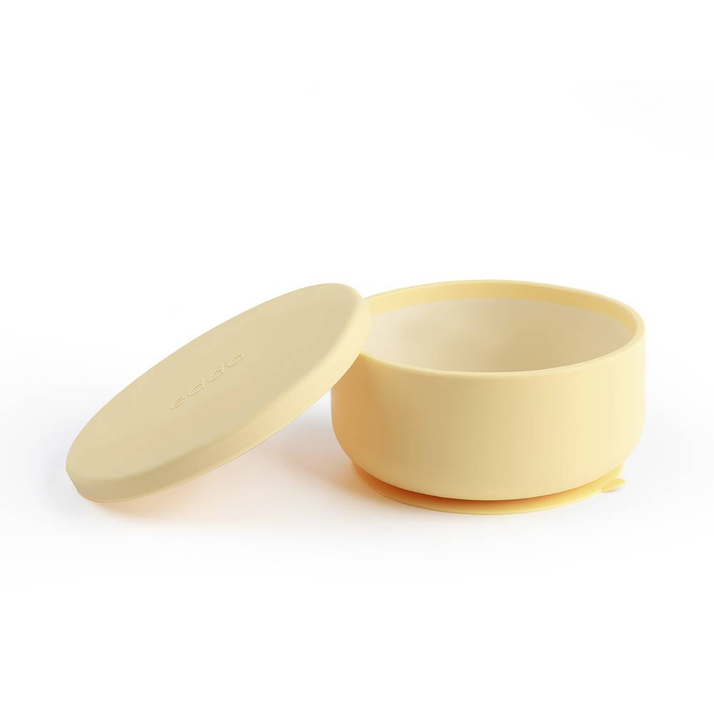 Силиконовая миска Edda на присоске с крышкой 1