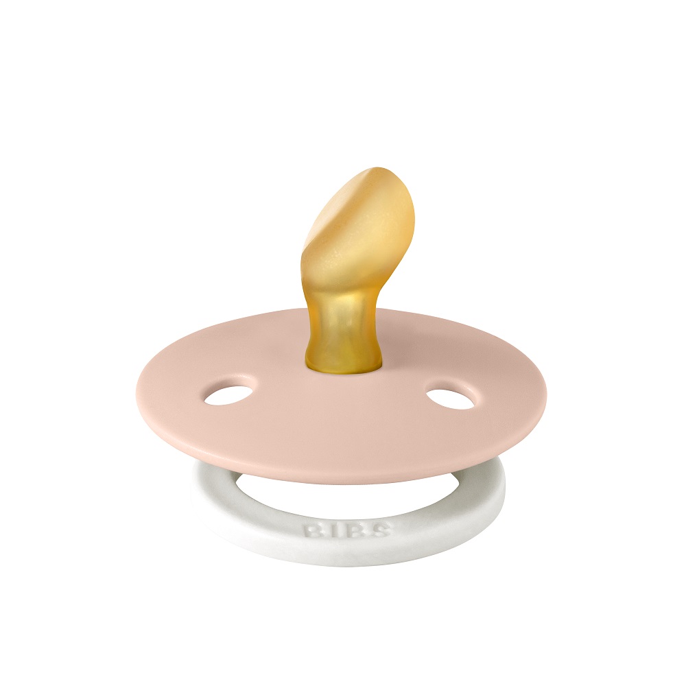 Пустышка латексная ночная BIBS Colour Glow Anatomical 0+ мес