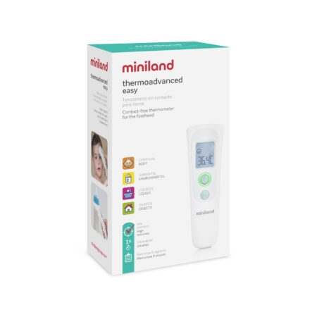 Термометр Miniland Thermoadvanced Easy бесконтактный многофункциональный