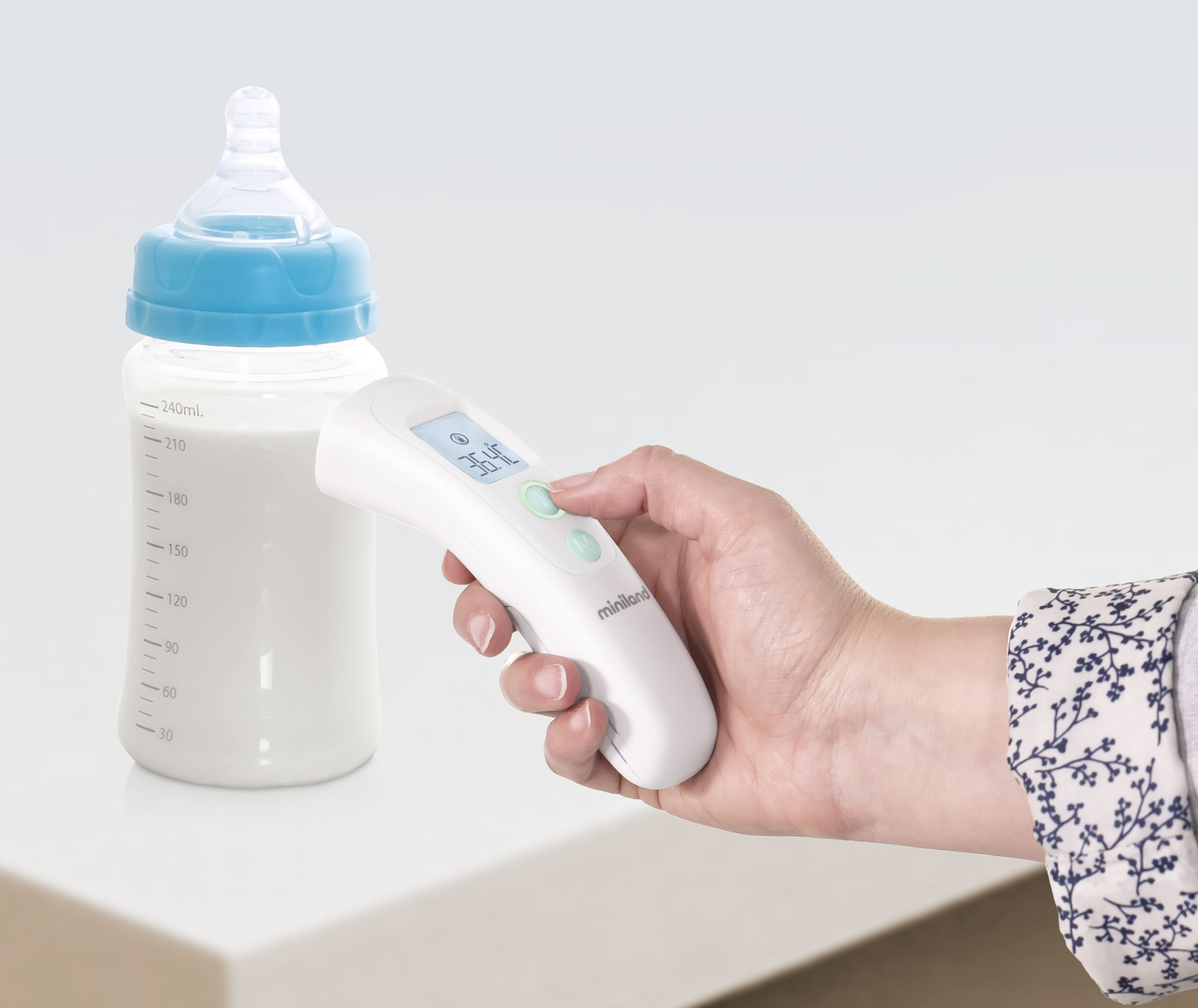 Термометр Miniland Thermoadvanced Easy бесконтактный многофункциональный 5 Термометр Miniland Thermoadvanced Easy бесконтактный многофункциональный 4