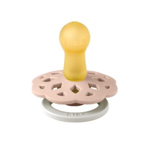 Пустышка латексная ночная BIBS Boheme Glow, 6+ мес