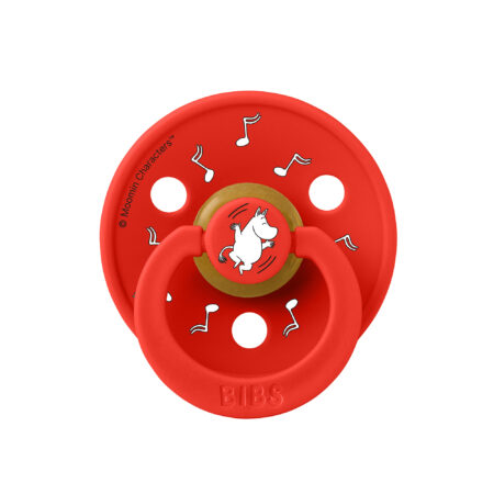 Пустышка латексная BIBS Colour – Moomin, 0+ мес