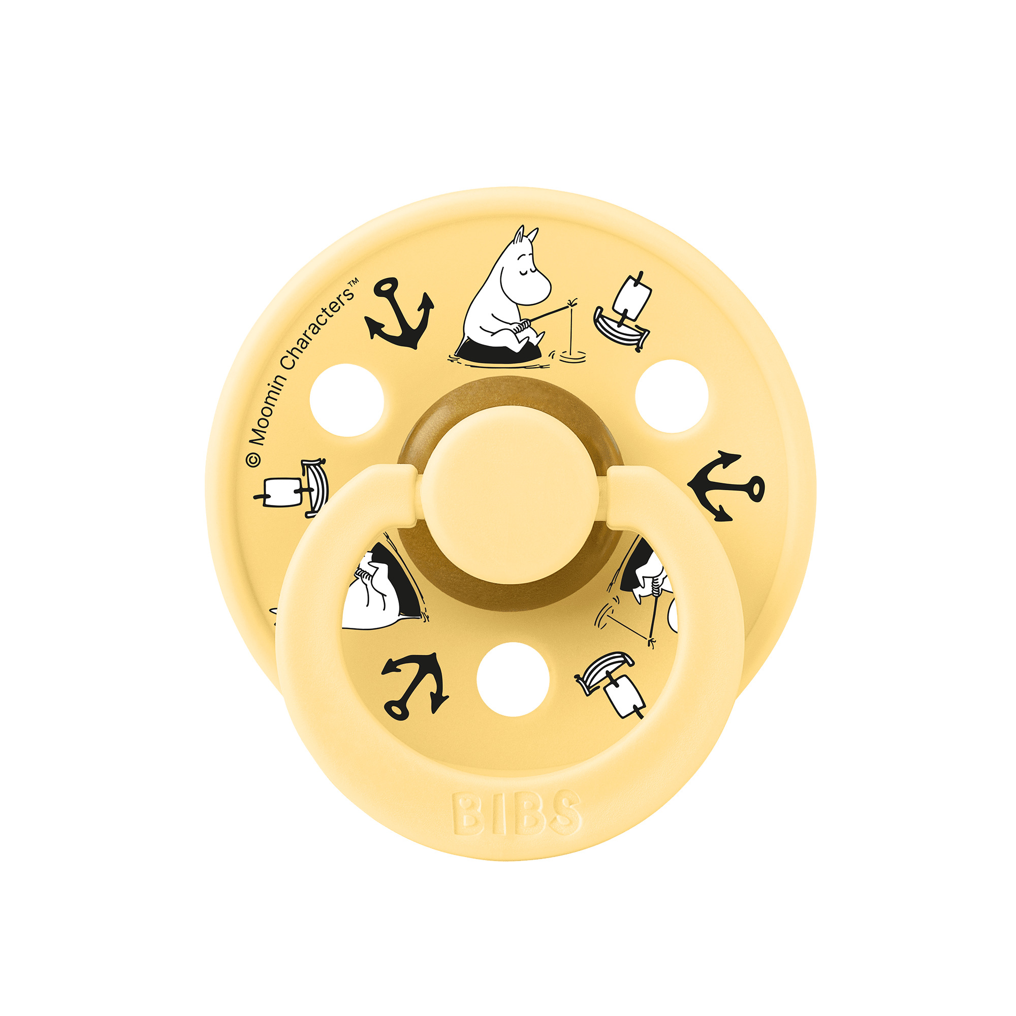 Пустышка латексная BIBS Colour - Moomin, 0+ мес. 1