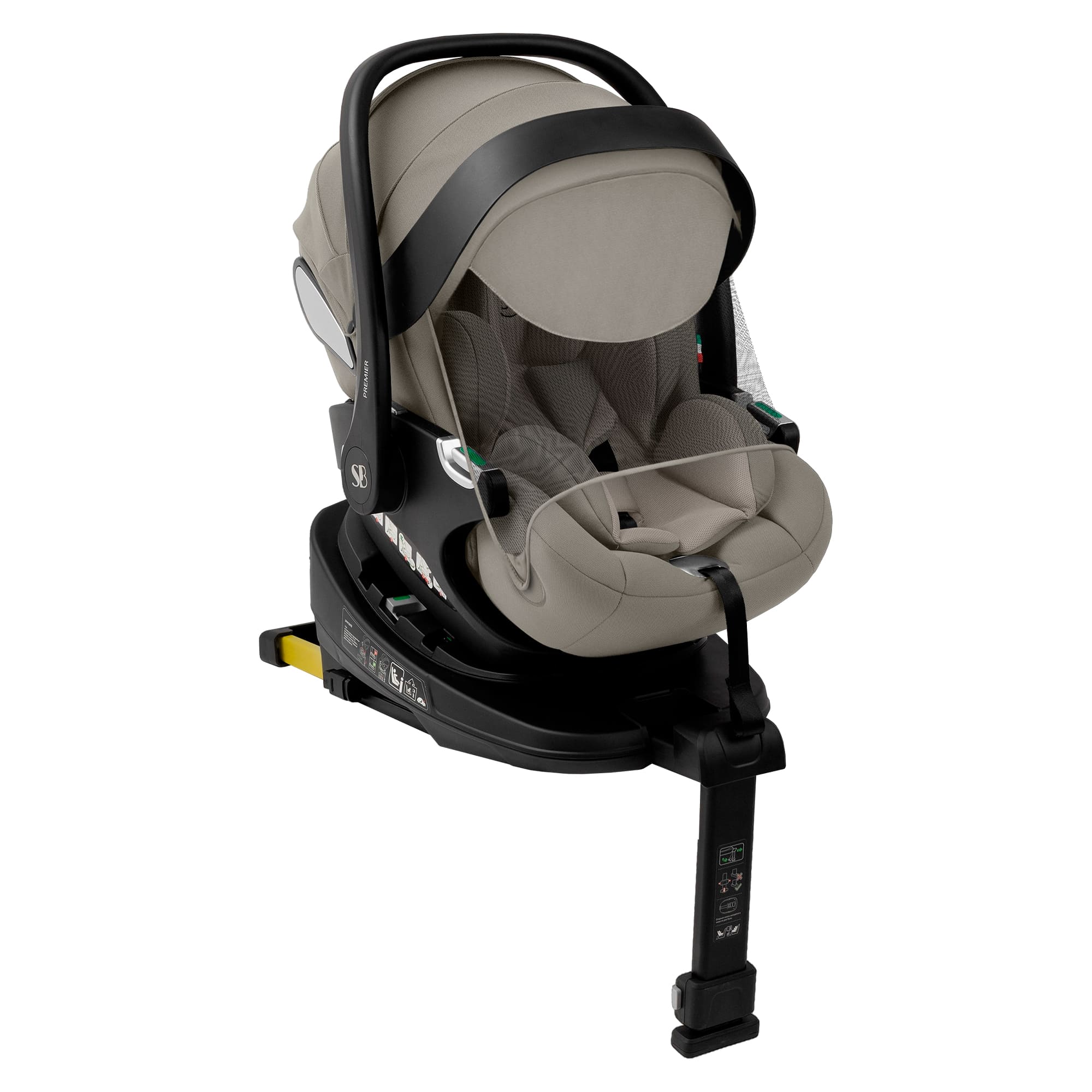Автокресло группы 0+ Sweet Baby Premier Plus WG06 Pro+WG10