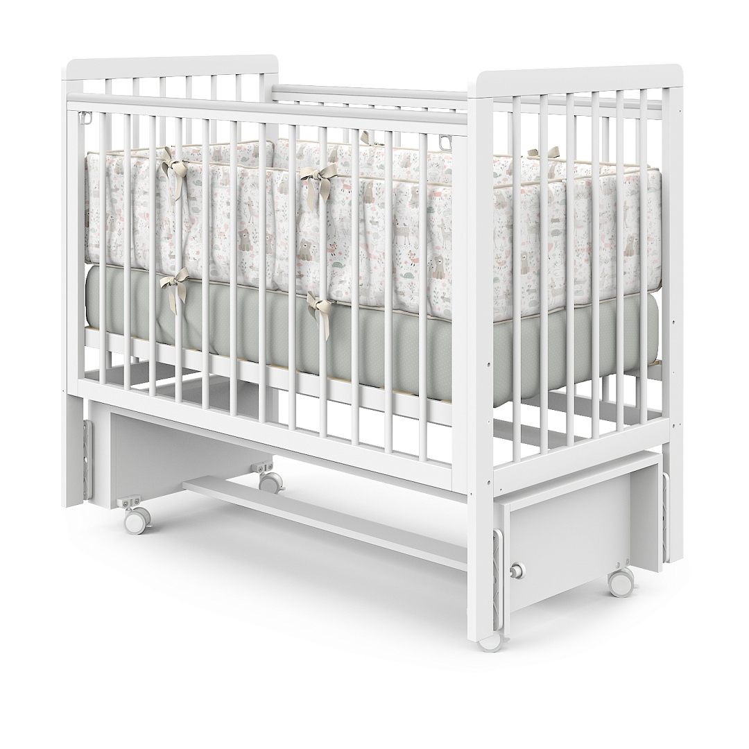 Кроватка Pituso TINY (ящик+маятник)