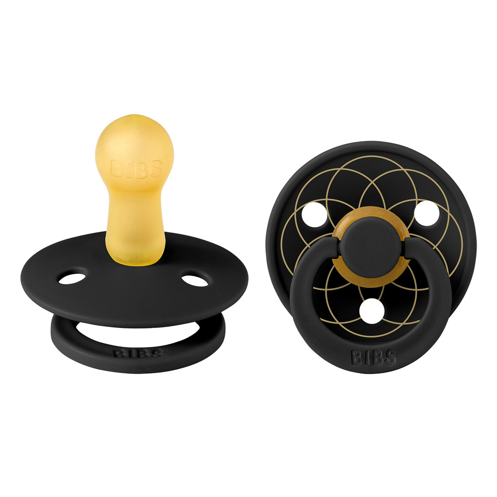 Набор пустышек латексных BIBS Studio Colour, 2 шт - Layl, 6+ мес. 2 Набор пустышек латексных BIBS Studio Colour, 2 шт – Layl, 6+ мес