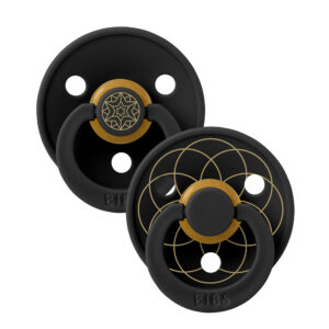 Набор пустышек латексных BIBS Studio Colour, 2 шт – Layl, 6+ мес