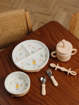 Набор посуды Timikbaby "Кролик", 6 предметов 5 набор посуды