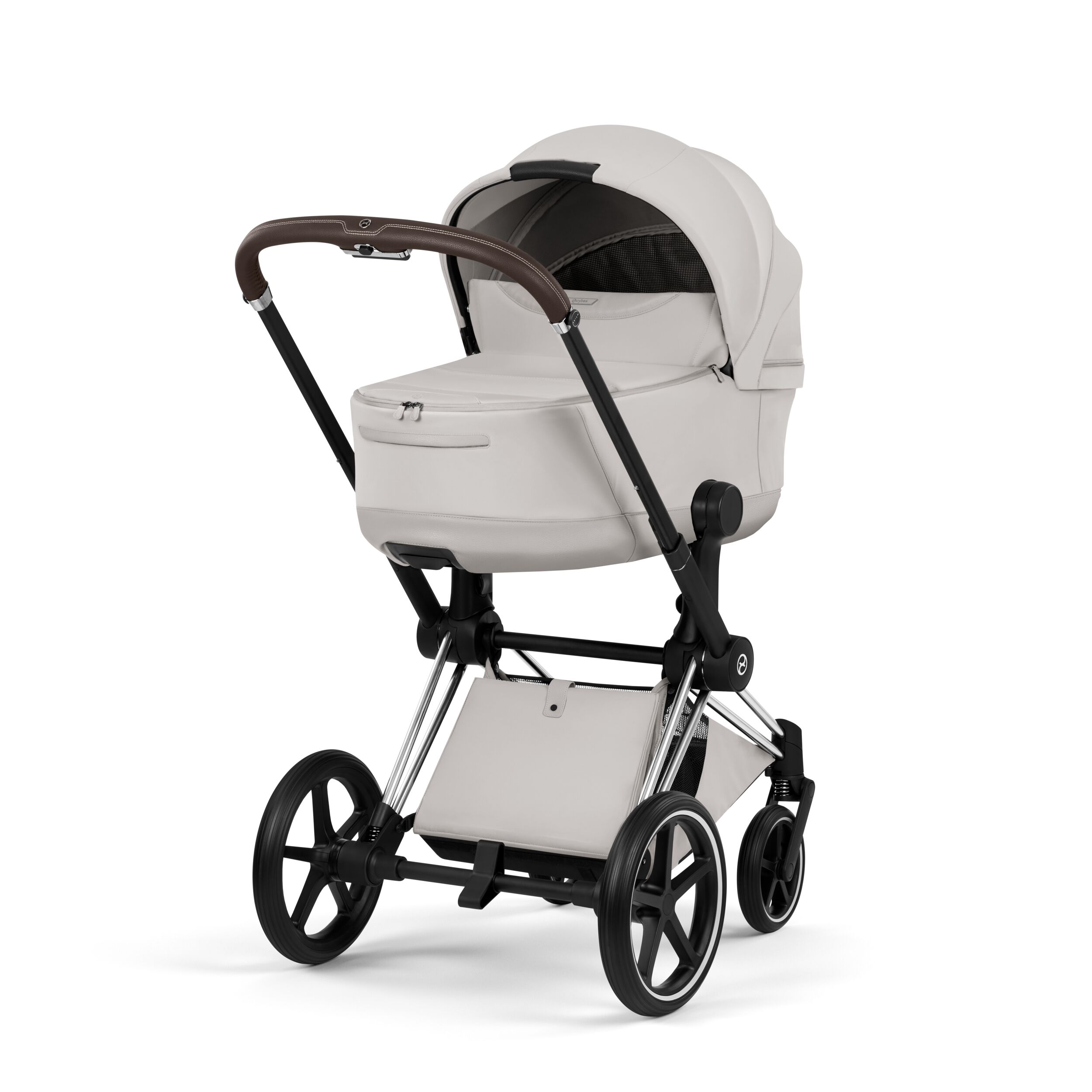 Коляска 2в1 Cybex Priam Style Chrome Brown